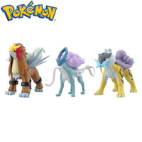 PREORDER P- Bandai - POKÉMON SCALE WORLD JOHTO REGION RAIKOU& ENTEI & SUICUNE