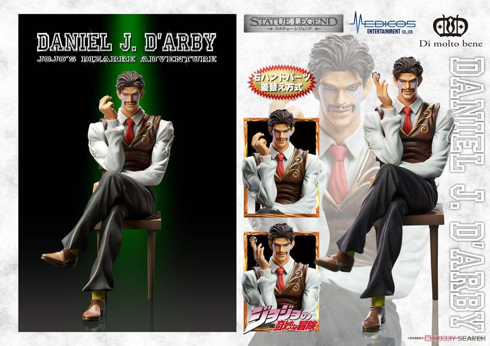 PREORDER Medicos Entertainment - Statue Legend JoJo's Bizarre Adventure Part 3 [Daniel J. D'Arby]