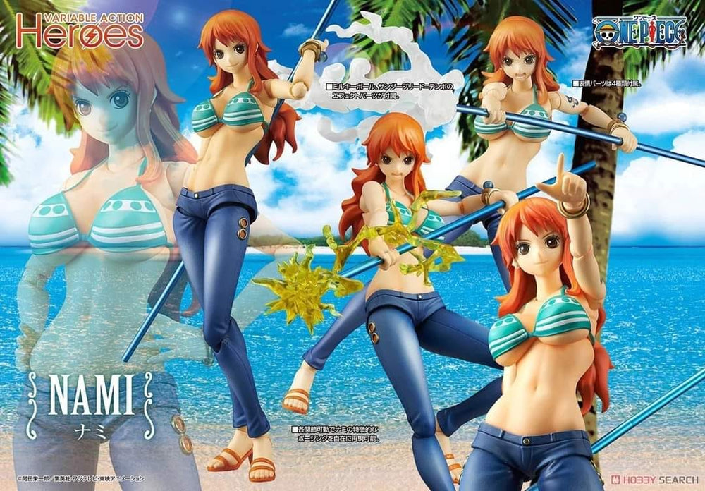 PREORDER Megahouse - Variable Action Heroes ONE PIECE Nami (Repeat)