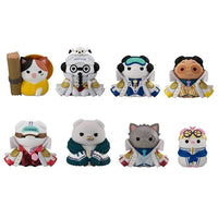 PREORDER Megahouse - box of 8 pcs - MEGA CAT PROJECT ONE PIECE Nyan! Ver. Luffy VS Marines Piece