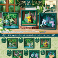 PREORDER RE-MENT - BOX OF 6 POKEMON Frame in the woods