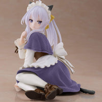 PREORDER Taito - Wandering Witch: The Journey of Elaina Desktop Cute Figure - Elaina (Cat Maid Ver.) Renewal Edition