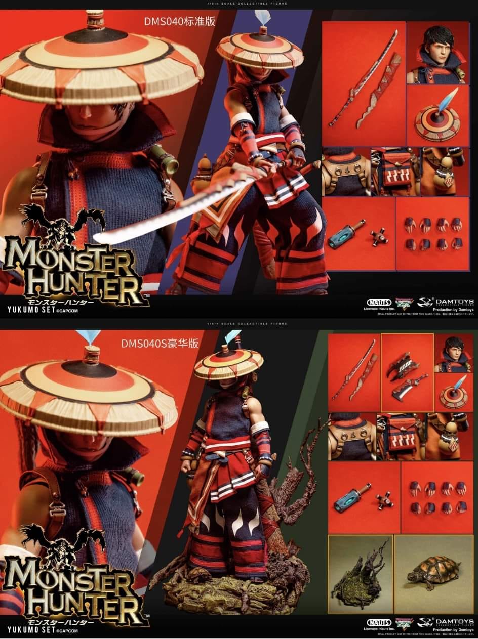 PREORDER NAUTS x DAMTOYS 1/6 Monster Hunter DMS040S Yukumo Set - Deluxe Version