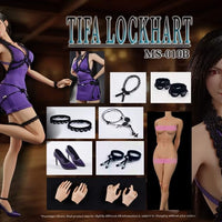 PREORDER STAR MAN - 1/6 Tifa Lockhart Purple Tight Strap Dress Edition MS-010B