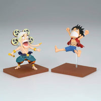 PREORDER ONE PIECE WORLD COLLECTABLE FIGURE LOG STORIES-MONKEY.D.LUFFY & ENEL-