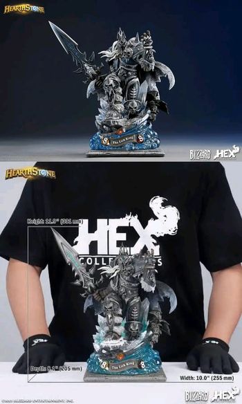 PREORDER HEX Collectibles x Blizzard 1/10 The Lich King HEXHS002