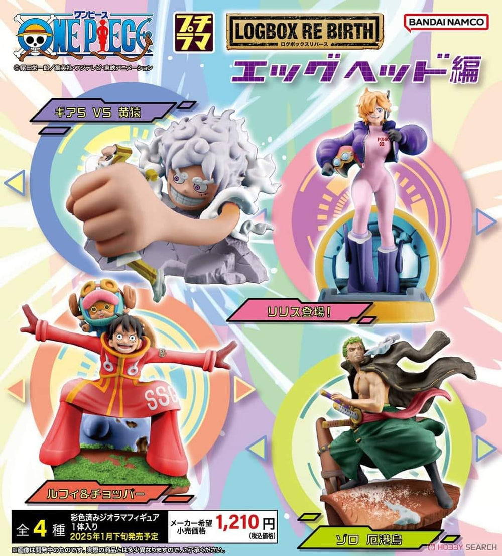 PREORDER Megahouse - Petitrama series LOGBOX RE BIRTH Ver. Egghead set