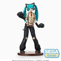 PREORDER Sega - Hatsune Miku: Project DIVA Arcade Future Tone" SPM Figure "Hatsune Miku - Kitty Cat"