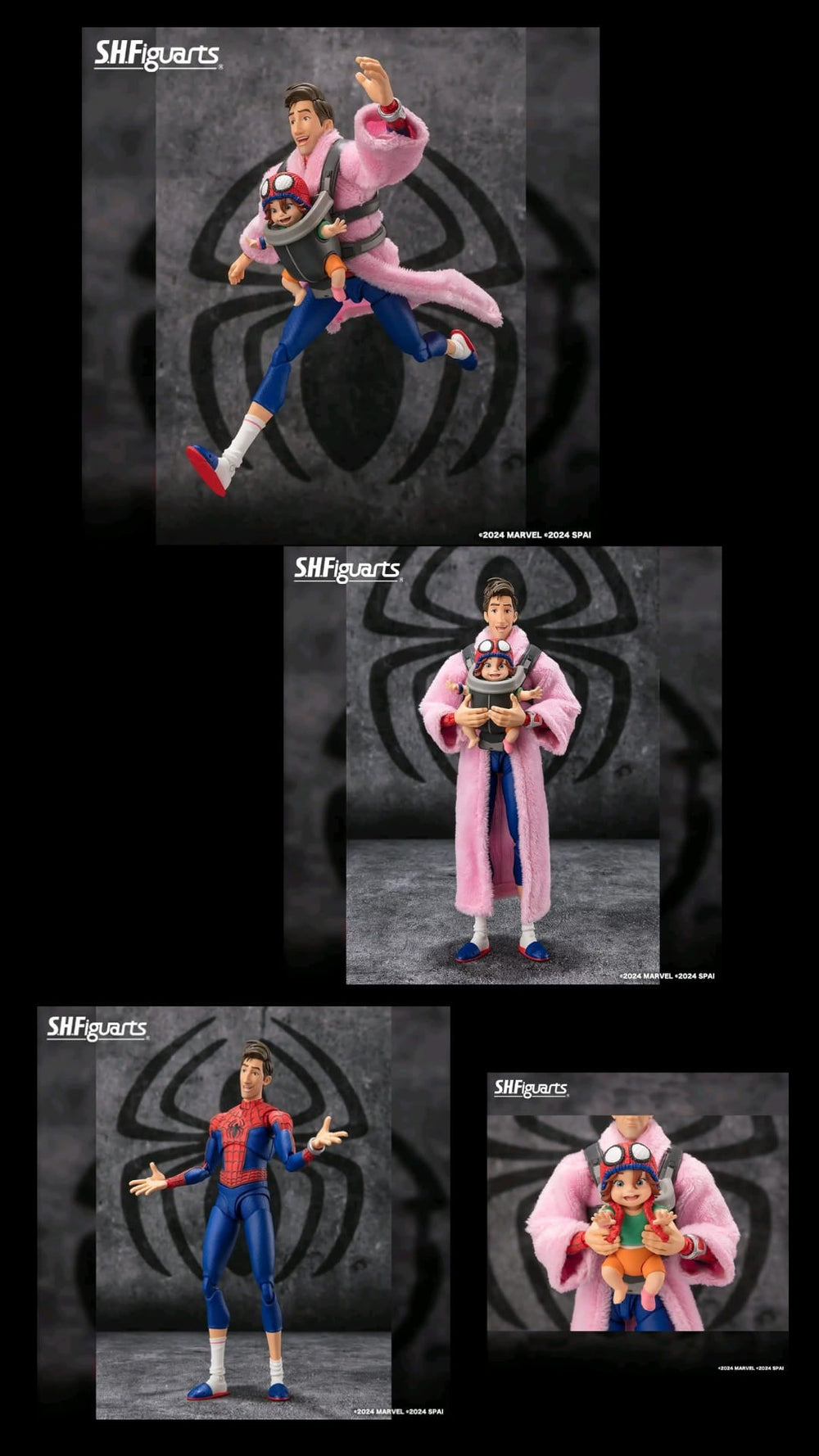 PREORDER Bandai Tamashii Nations - S.H.Figuarts Peter B.Parker & Mayday Parker