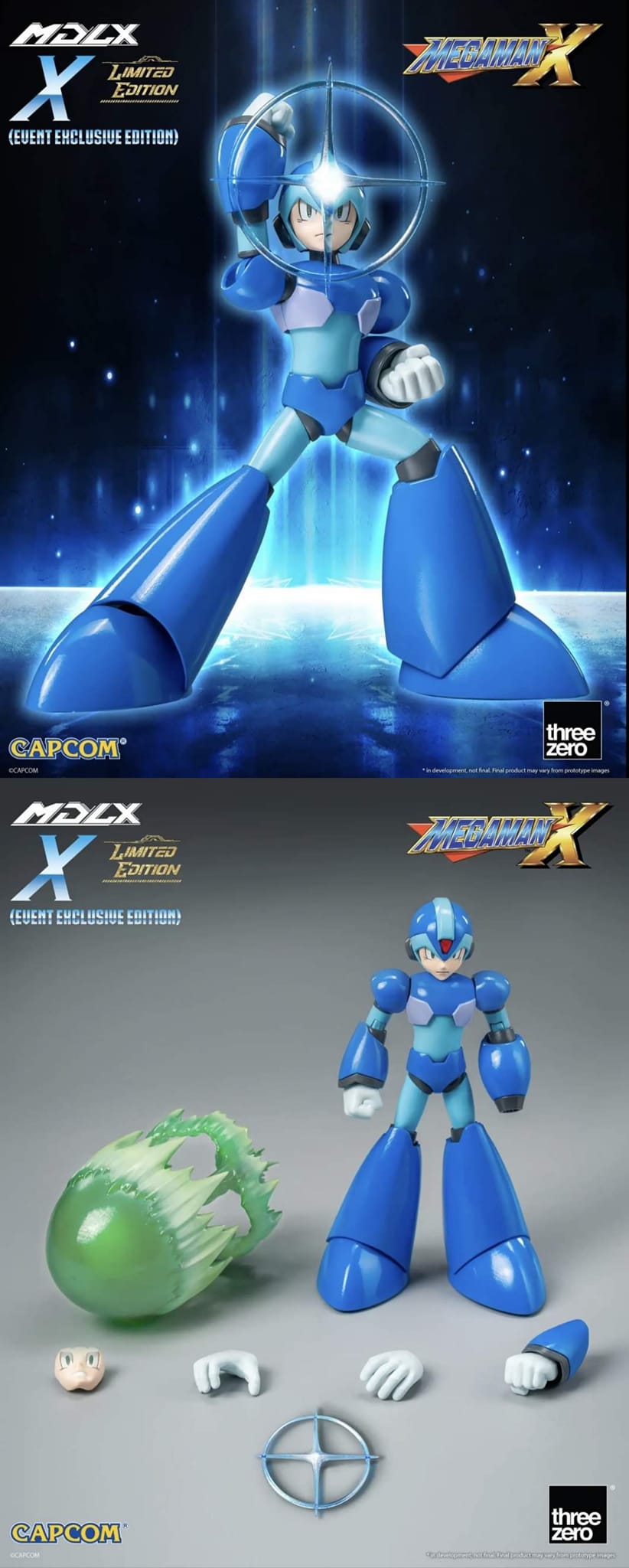 PREORDER Threezero - 320883 Rockman X/Mega Man X MDLX X (Event Exclusive Edition)