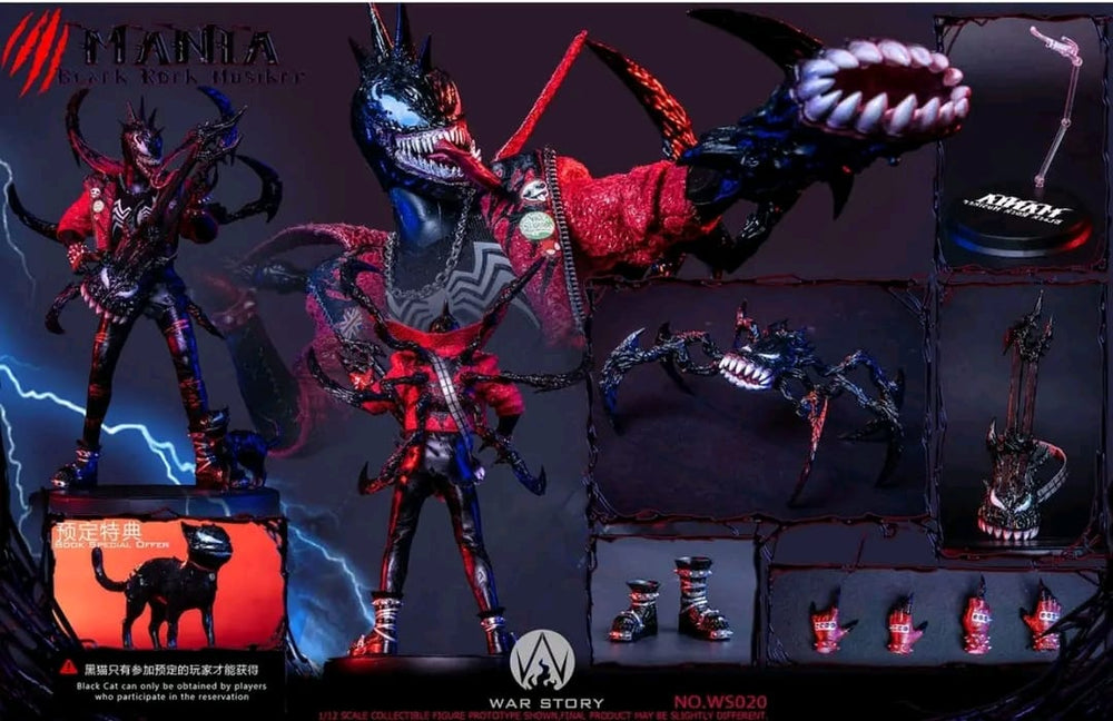 PREORDER War Story 1/12 Black Rock Musician Mania WS020