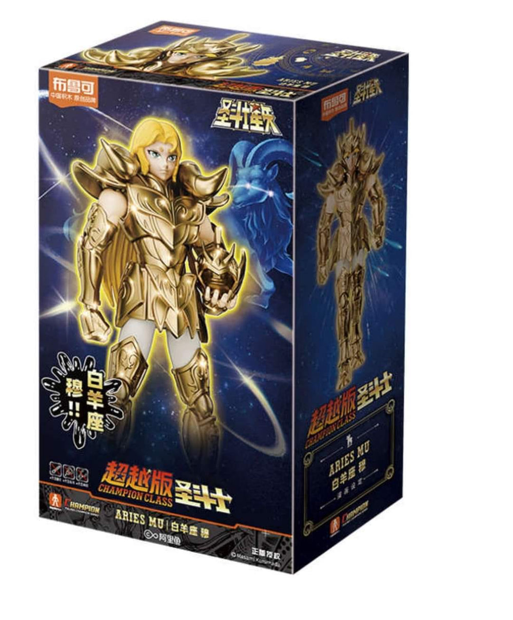 PREORDER BLOCKS (WHITE) 75002 Saint Seiya - Aries In [Champion Class] Model Kit