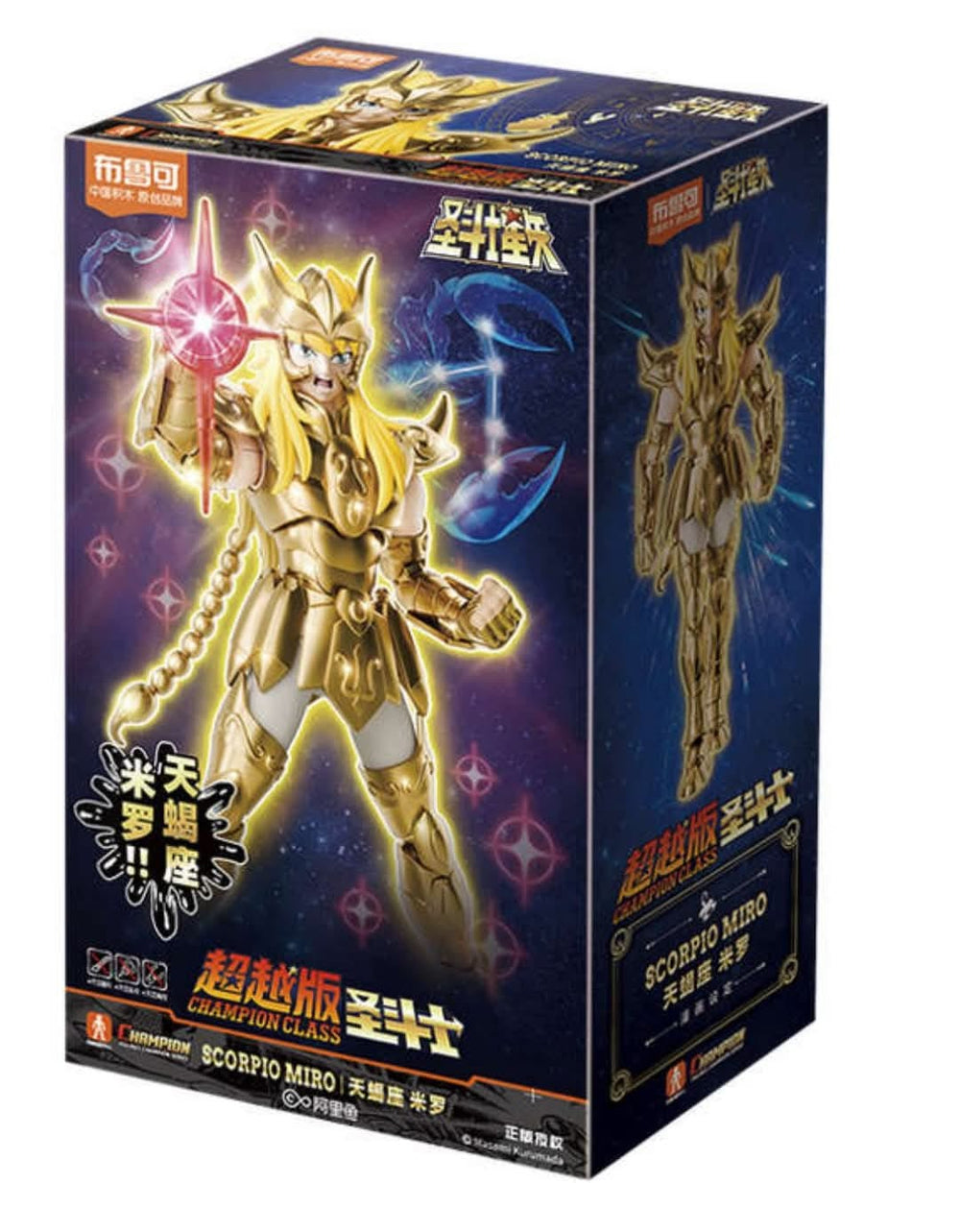 PREORDER BLOCK (WHITE) 75004 Saint Seiya - Scorpio Miro [Champion Class] Model Kit