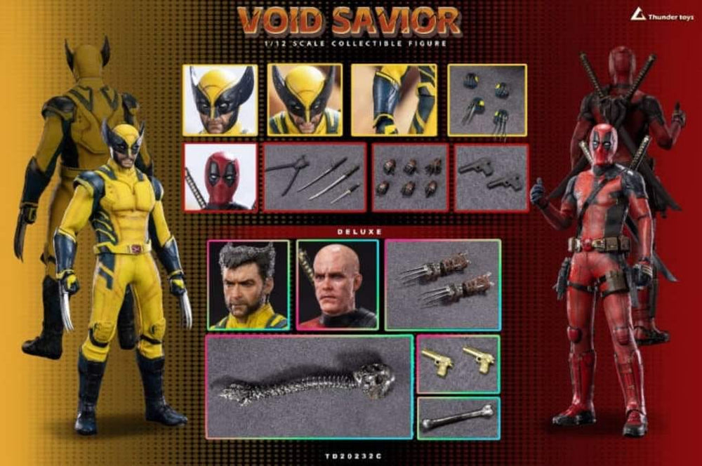 PREORDER Thunder Toys 1/12 Void Savior TD20232C SET OF 2