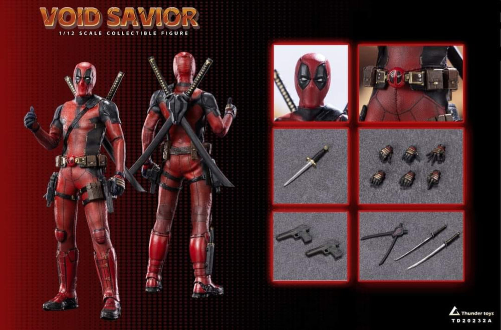 PREORDER Thunder Toys 1/12 Void Savior TD20232A DEADPOOL