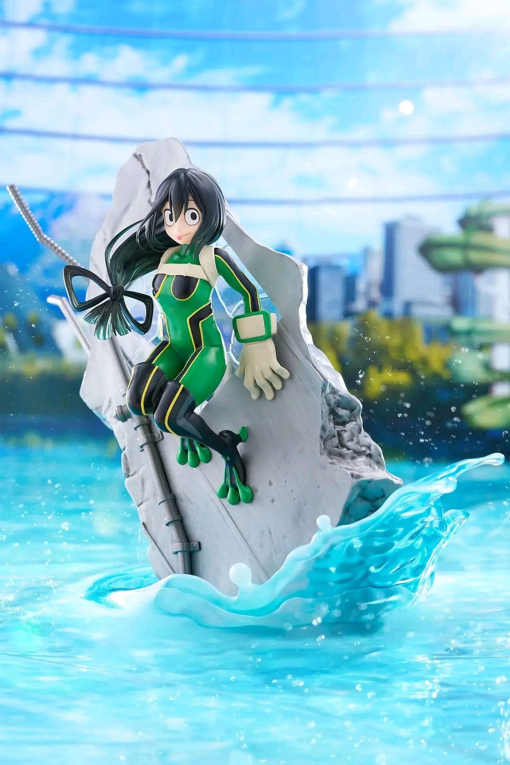 PREORDER TAITO - My Hero Academia DRESSTA Statue Figure - Tsuyu Asui