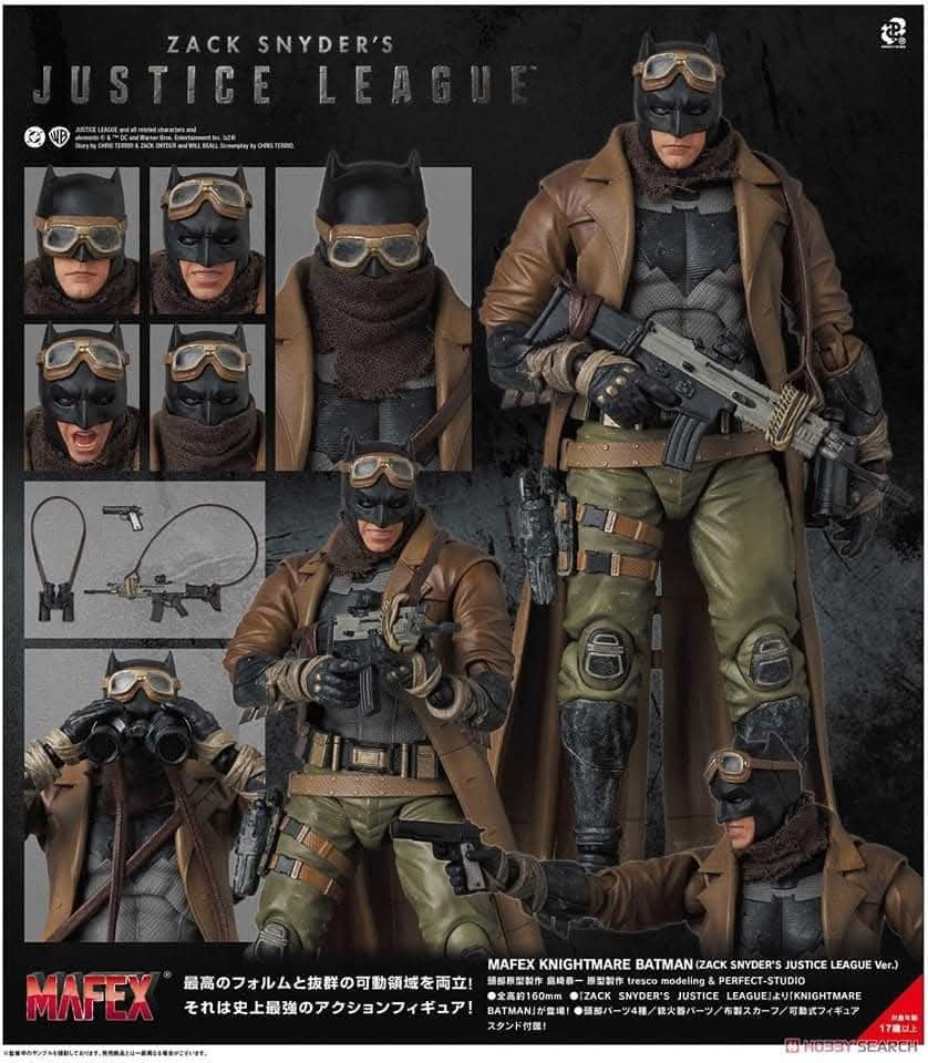 PREORDER MEDICOM TOYS: MAFEX KNIGHTMARE BATMAN (ZACK SNYDER'S JUSTICE LEAGUE ver.)