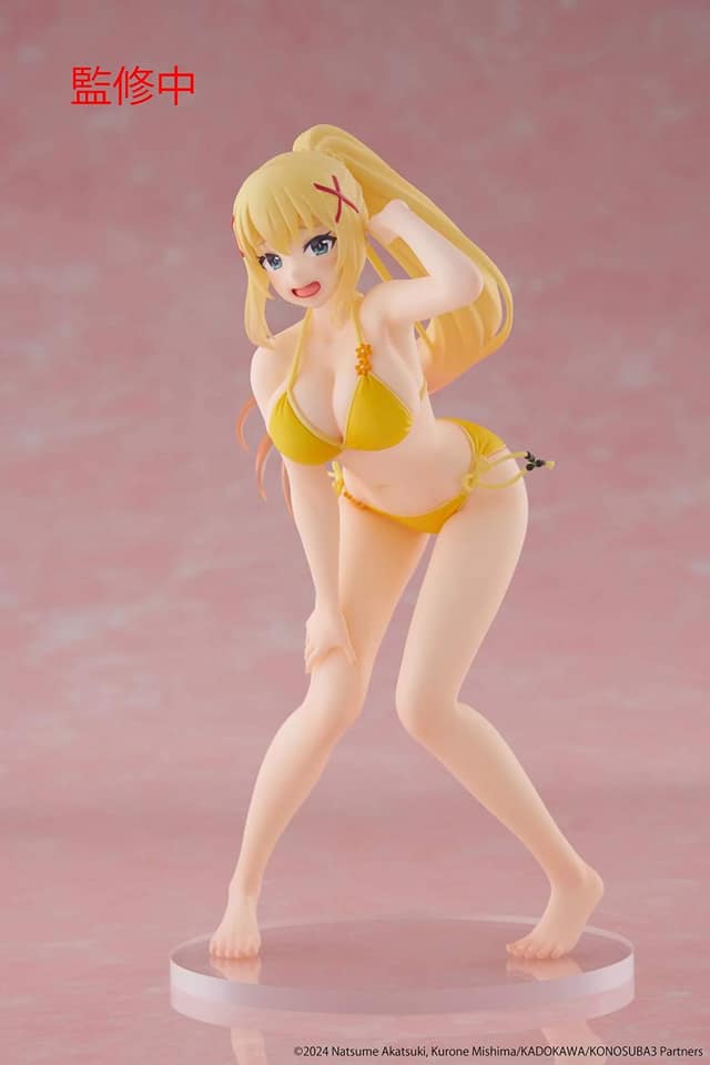 PREORDER Taito - KonoSuba: God's Blessing on This Wonderful World! 3 Coreful Figure - Darkness (Swimwear ver.)