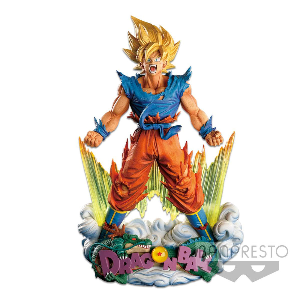 ONHAND DRAGON BALL Z SUPER MASTER STARS DIORAMA THE SON GOKU-THE BRUSH-