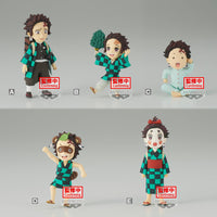 PREORDER KIMETSU NO YAIBA WORLD COLLECTABLE FIGURE -TANJIRO KAMADO COLLECTION- (SET OF 5+1RANDOM)