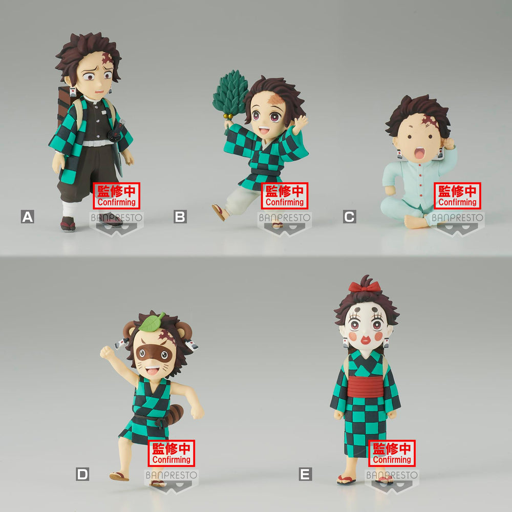 PREORDER KIMETSU NO YAIBA WORLD COLLECTABLE FIGURE -TANJIRO KAMADO COLLECTION- (SET OF 5+1RANDOM)