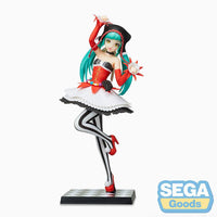 PREORDER Sega Hatsune Miku Project DIVA Arcade Future Tone Hatsune Miku (Pierretta) Super Premium Figure (Reissue)