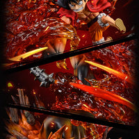 PREORDER Yang & XZ Studio - Wcf Red Roc Luffy Clear And Solid Color Version