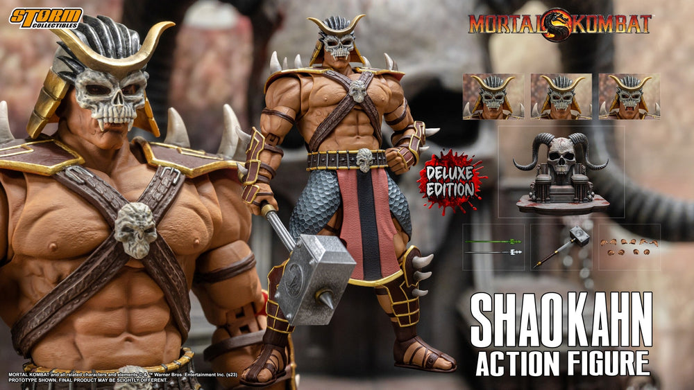 PREORDER Storm Collectibles - Shao Kahn Deluxe Edition