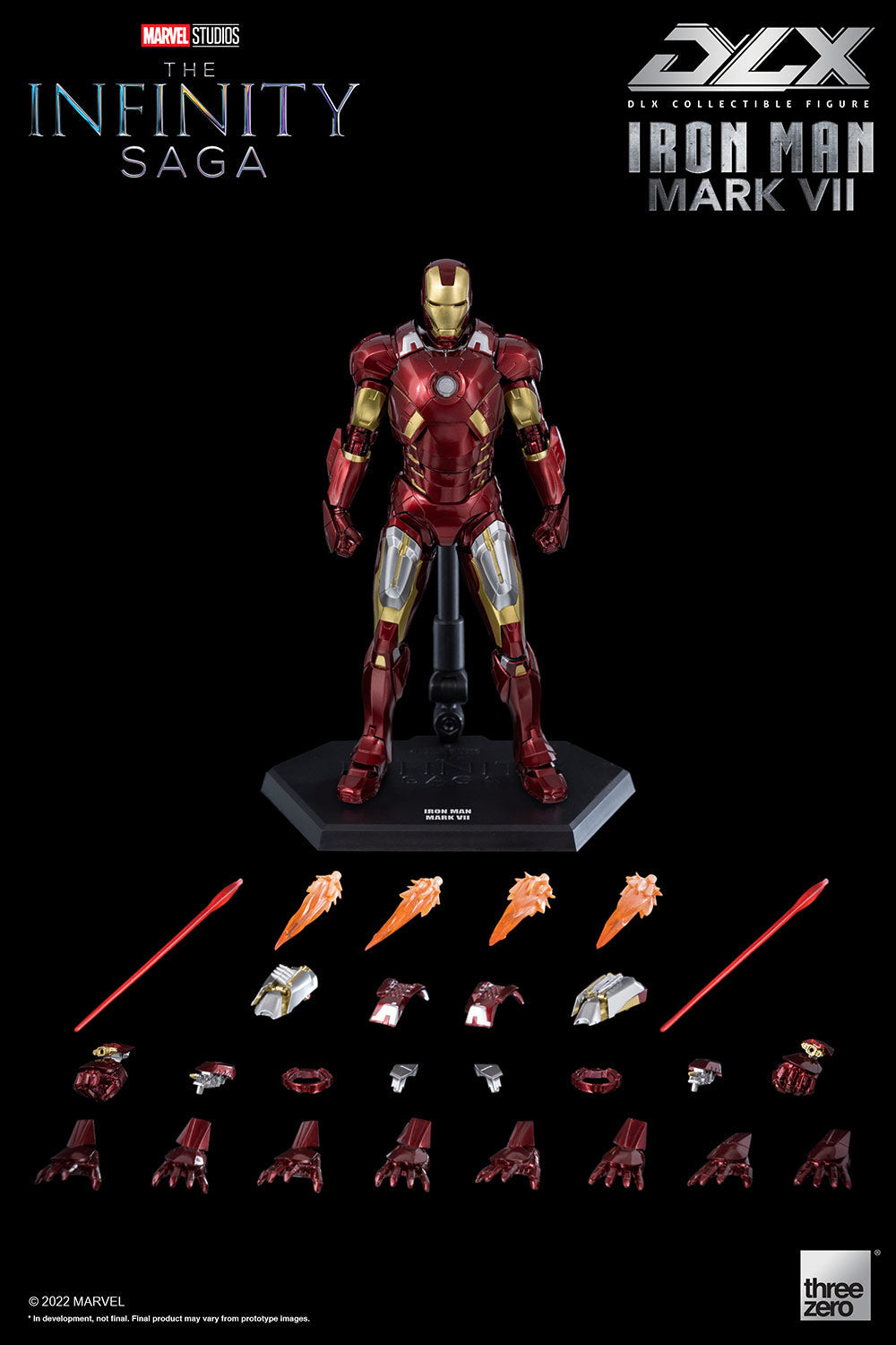 PREORDER Threezero - Marvel Studios: The Infinity Saga DLX Iron Man Mark 7