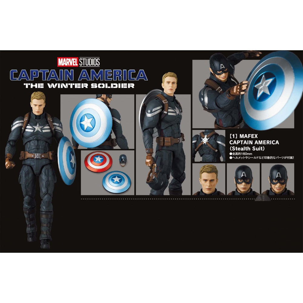 PREORDER Mafex No.202 Captain America (Stealth Suit)