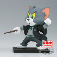 PREORDER TOM AND JERRY FIGURE COLLECTION SLYTHERIN TOM AND GRYFFINDOR JERRY WB100TH ANNIVERSARY VER.(A:TOM)