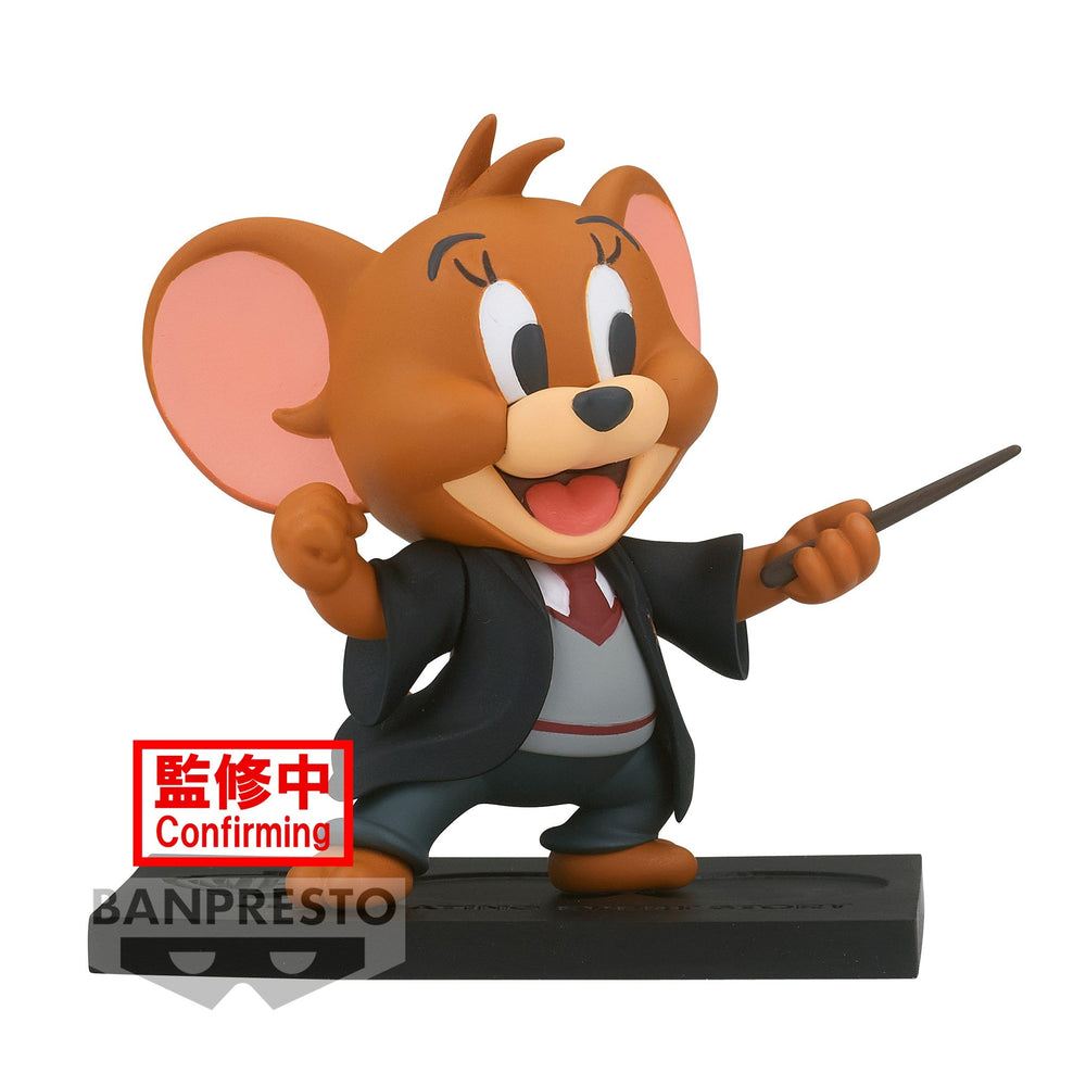 PREORDER TOM AND JERRY FIGURE COLLECTION SLYTHERIN TOM AND GRYFFINDOR JERRY WB100TH ANNIVERSARY VER.(B:JERRY)