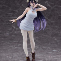 PREORDER TAITO Overlord IV AMP Coreful Figure Figure - Albedo (Knit Dress Ver.) Renewal Edition