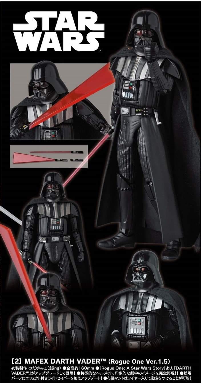 PREORDER MEDICOM TOYS - MAFEX DARTH VADER(TM) (Rogue One Ver.1.5)