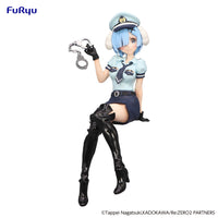 PREORDER Re:ZERO -Starting Life in Another World-?Noodle Stopper Figure -Rem Police Officer Cap with Dog Ears-