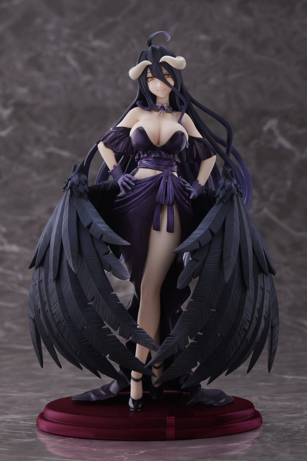 PREORDER Taito - Overlord IV AMP+ Figure - Albedo (Black Dress Ver.)