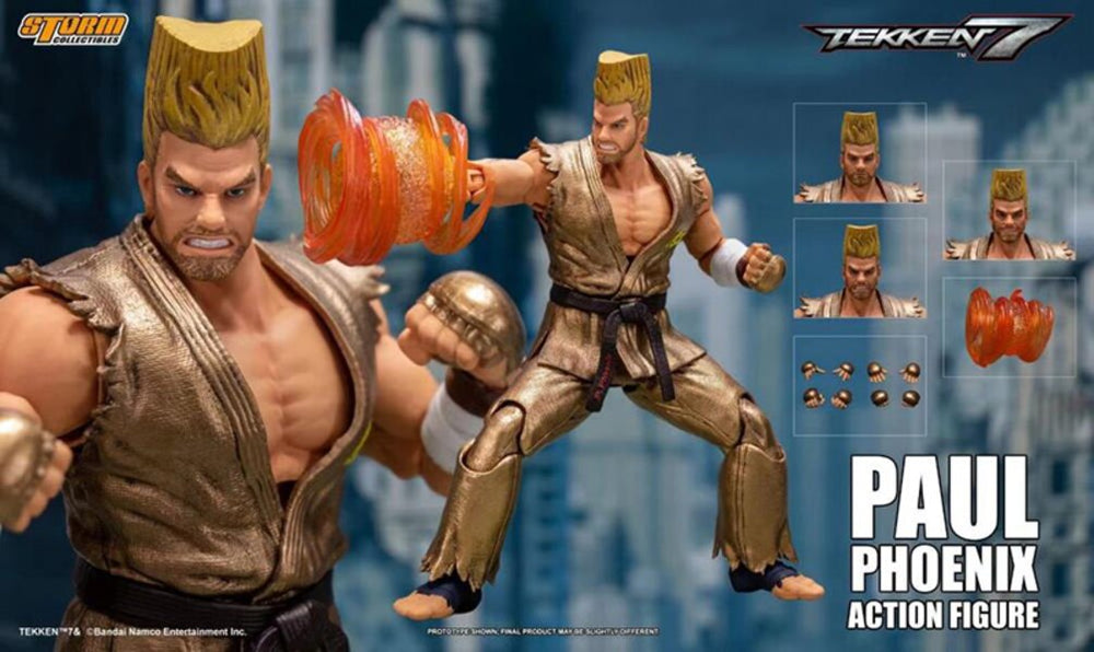 PREORDER (STORM COLLECTIBLES) - PAUL PHOENIX - TEKKEN 7 (Special edition)