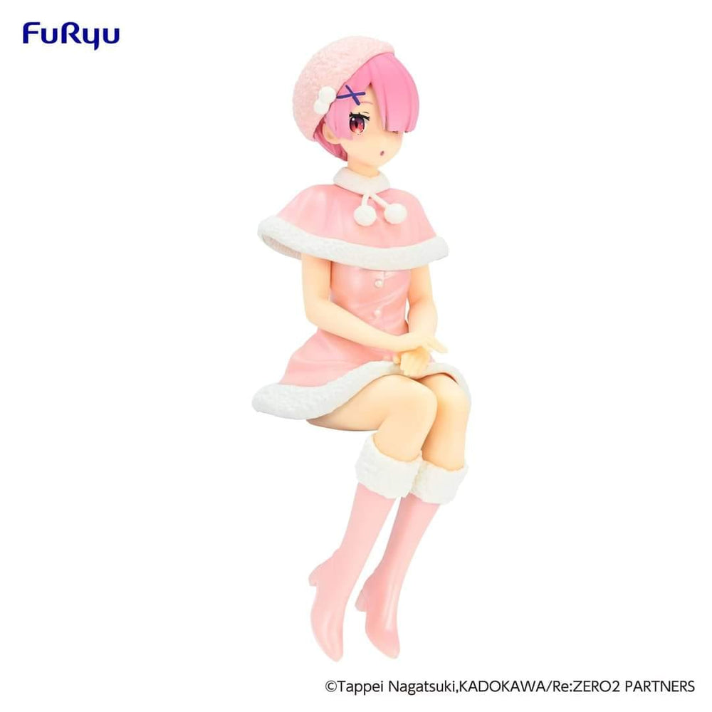 PREORDER Furyu Re:ZERO -Starting Life in Another World-?Noodle Stopper Figure -Ram Snow Princess Pearl Color ver.-