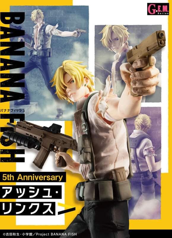 PREORDER G.E.M. Series BANANA FISH Ash Lynx 5th Anniversary