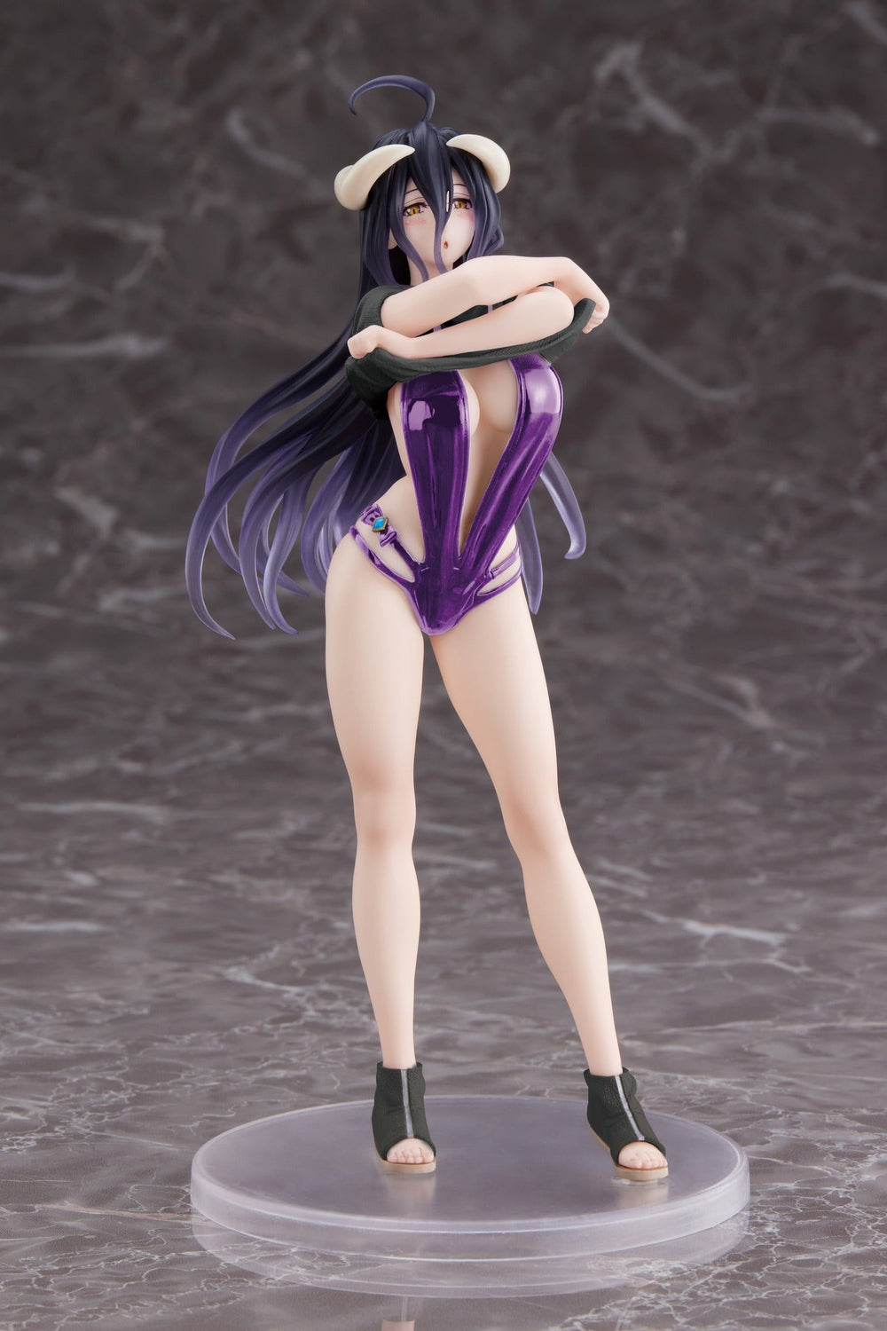 PREORDER Taito - Overlord IV Coreful Figure - Albedo (T-Shirt Swimsuit Ver.) Renewal Edition