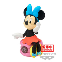 PREORDER DISNEY CHARACTERS SOFUBI FIGURE-MINNIE MOUSE-DISNEY 100TH ANNIVERSARY VER.