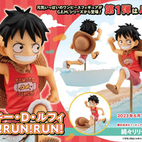 PREORDER Megahouse - G.E.M. Series ONE PIECE Monkey. D. Luffy RUN! RUN! RUN!?Repeat)