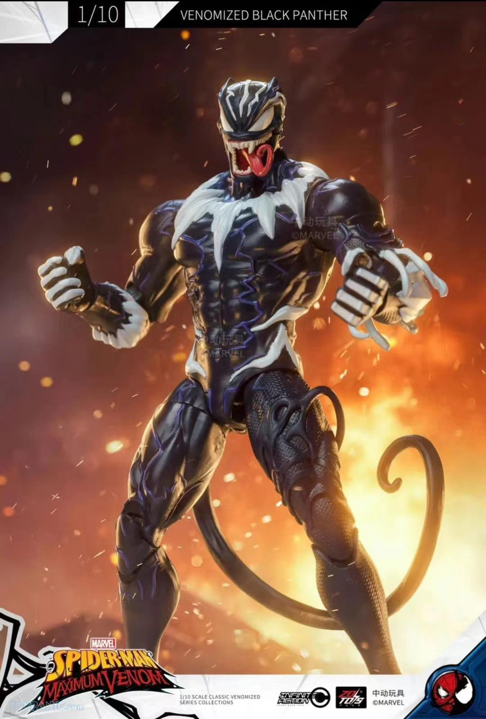 PREORDER ZD Toys - Venomized Panther