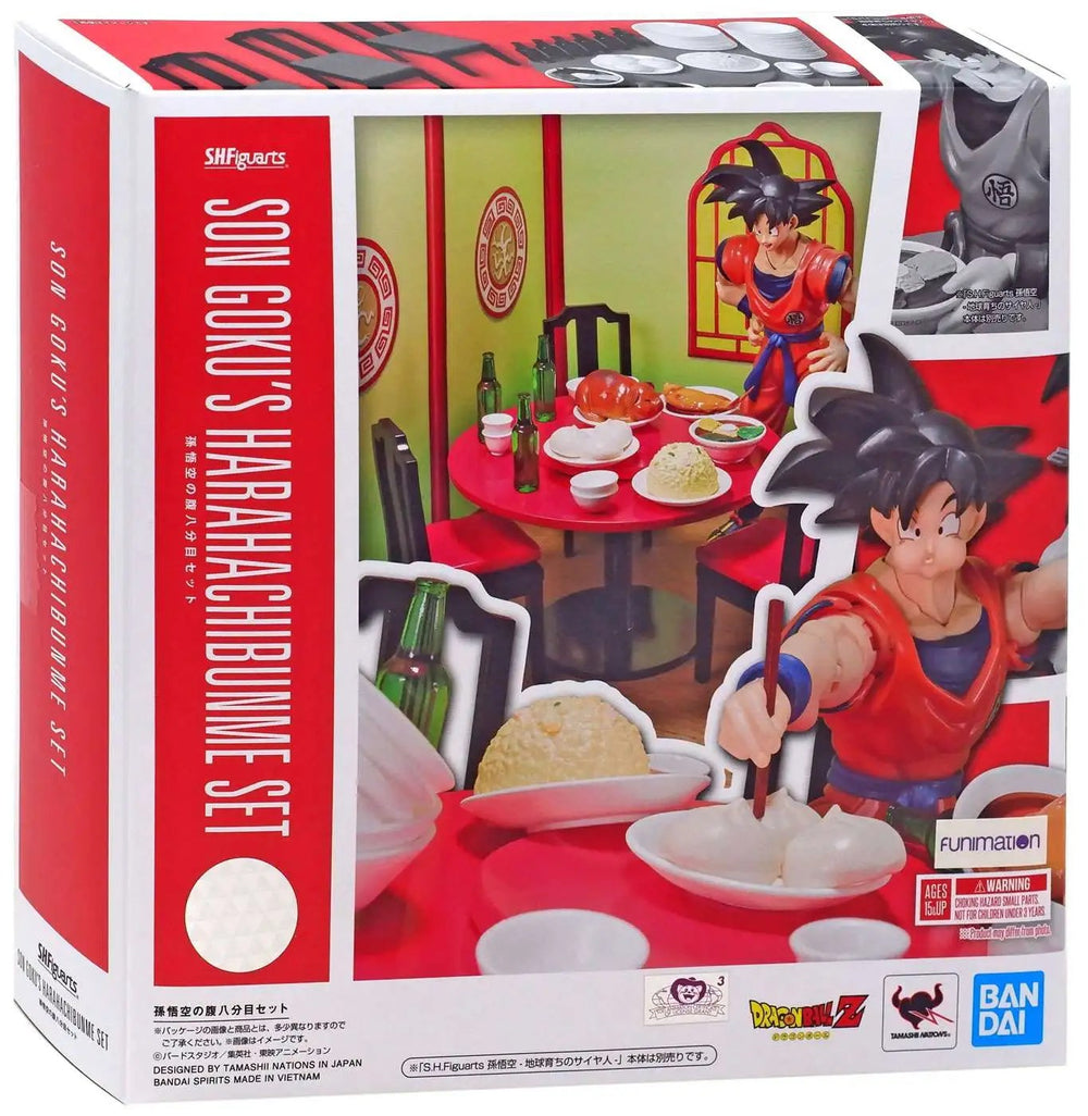 PREORDER Bandai - S.H.Figuarts SON GOKU’S HARAHACHIBUNME SET