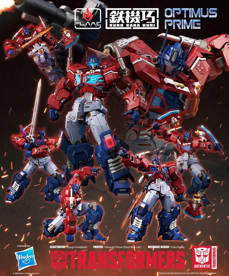 PREORDER [Kuro Kara Kuri] #04 Optimus Prime (Reissue)