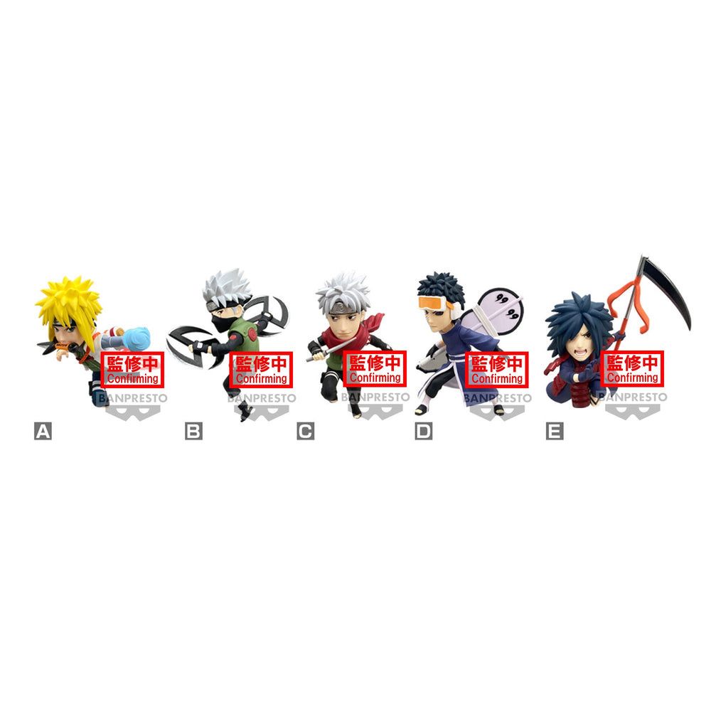 PREORDER NARUTO NARUTOP99 WORLD COLLECTABLE FIGURE VOL.2 *Sold as set of 6 (Doubles A or B)