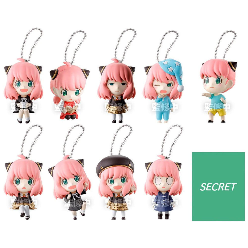 PREORDER Bandai Candy Spy x Family Anya Figure Collection - Set of 10