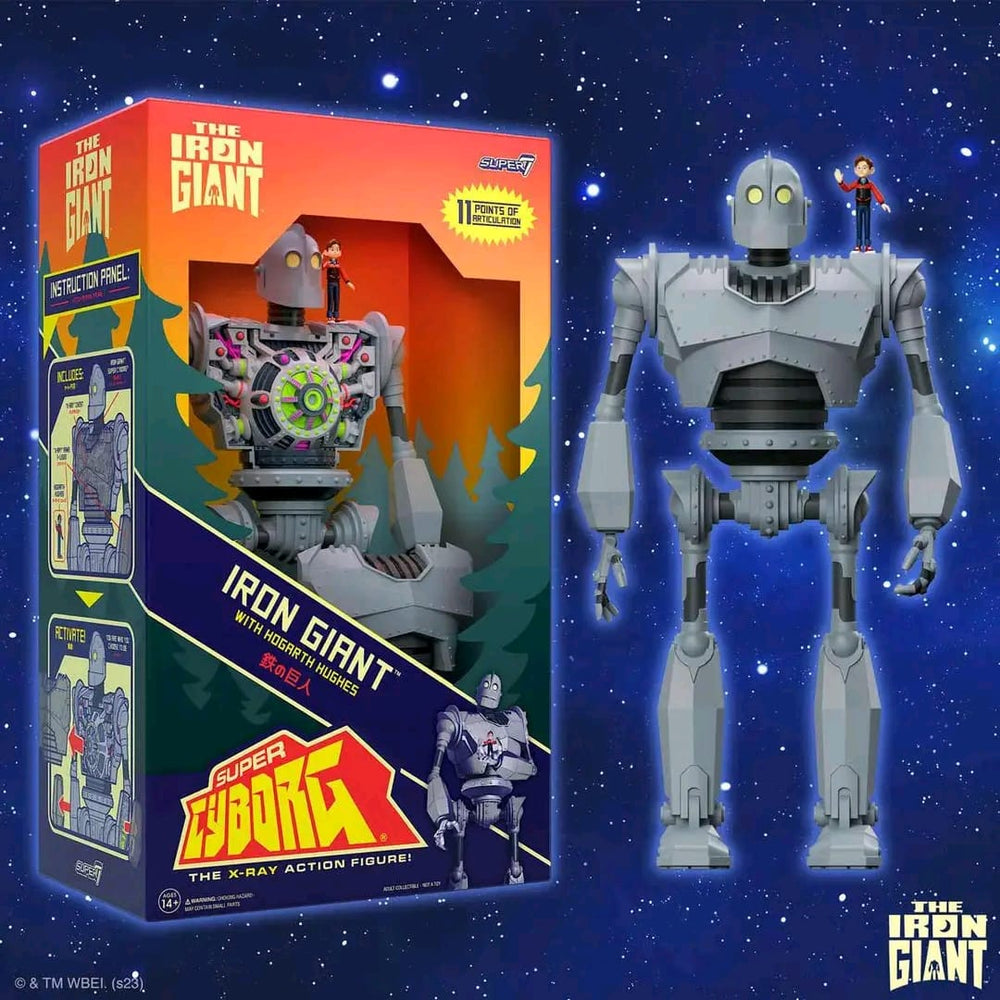 PREORDER Super 7 - The Iron Giant Super Cyborg Full Color Ed.