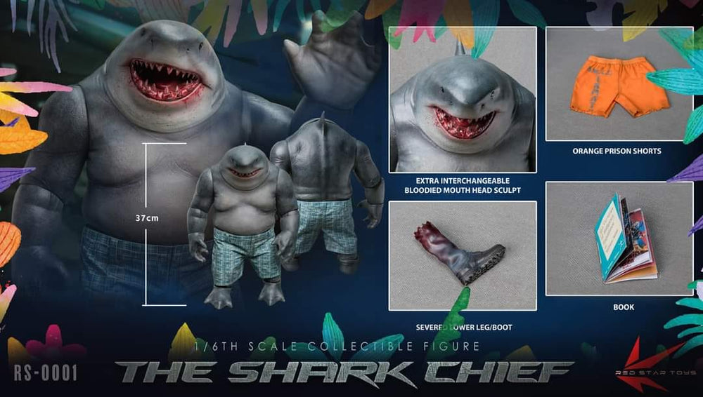 PREORDER RED STAR TOYS 1/6 The Shark Chief RS0001