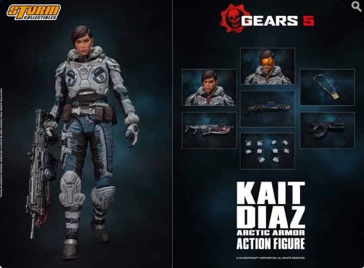 PREORDER Storm Collectibles - 1/12 Kait Diaz Winter Armor